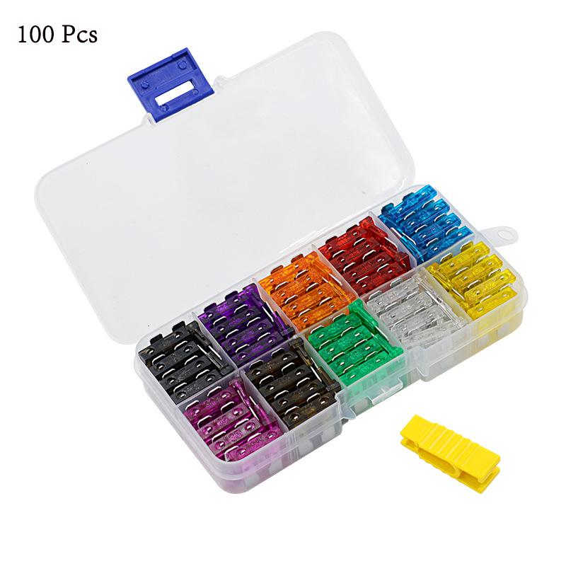 Car Boat Fuse Box Holder With 6 Way 12 Way Blade Fuse Holder Block & Warning Indicator 12V 36V Power Distribution Panel Board