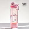 Cille Portable Dual-Drinking Sports Water Bottle
