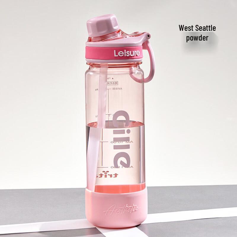 Cille Portable Dual-Drinking Sports Water Bottle