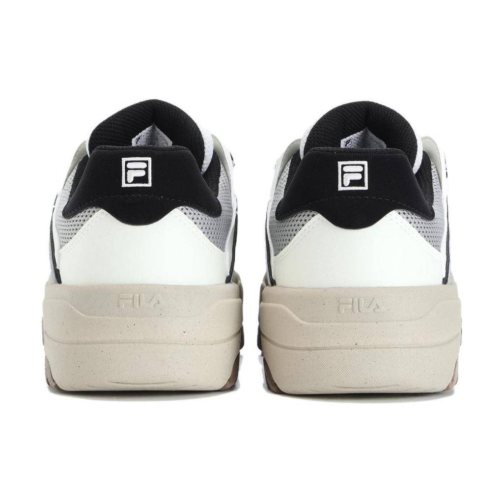 Fila Rosetta Colorful Shoes Comfortable Versatile Shock Absorption Low Top Skate Shoes Women Sneaker Black White Gray F12W331207FSB