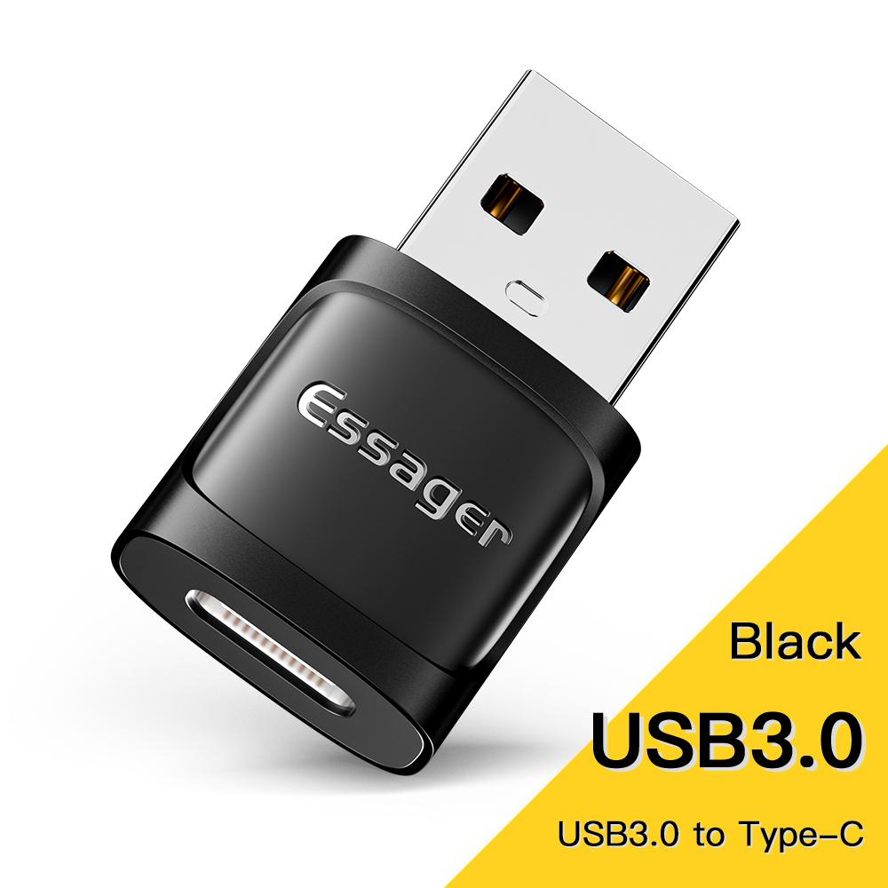 Essager Адаптер Otg Type C к USB Micro USB к типу C Адаптер Otg USB к типу C для Macbook Xiaomi Huawei Samsung Разъем Otg