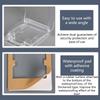 Durability Plastic Weatherproof Enclosures Metal Lock Compatible to 86 Style Electrical Sockets Moisture Resistance