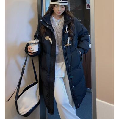 Женская свободная куртка больших размеров до колена, теплая зимняя куртка Parker