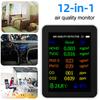12 в 1 монитор качества воздуха детектор углекислого газа с отображением времени/даты WIFI измеритель температуры и влажности для офиса школы