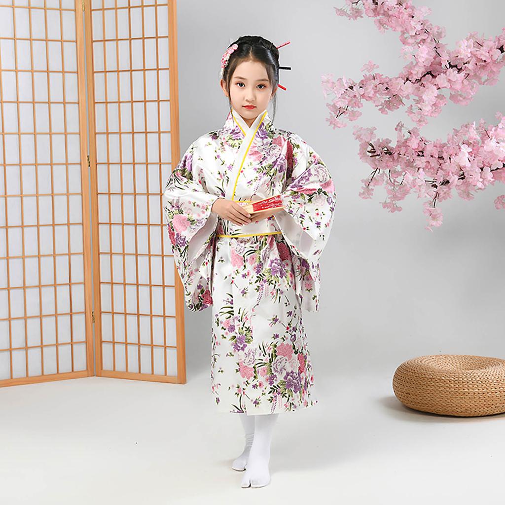 Одежда для маленьких девочек, одежда, кимоно, халат, традиционный японский костюм