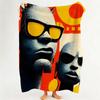 Brand S SHRUGS Throw hot Flannel Throw Blanket Suitable for Sofa Living Room Bedroom soft