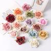 5/10Pcs 7cm Silk Rose Artificial Flower Silk Home Room Decoration  For Wedding Brides Decortion DIY Craft Gift Accessories