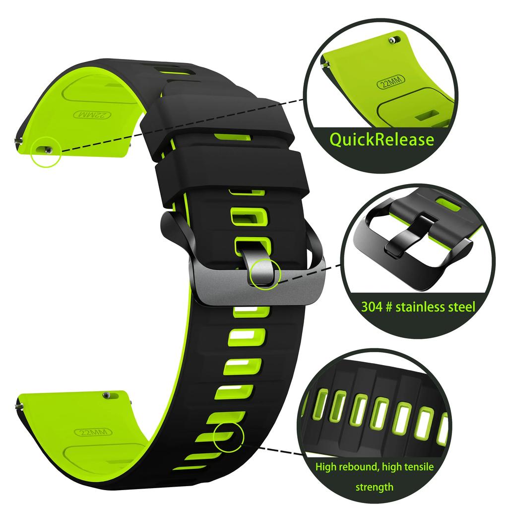 Силиконовый ремешок для часов 22 мм Для Xiaomi Redmi Watch 5 Active/5 Lite Спортивный сменный браслет Для Mi Watch S4/цветной ремешок