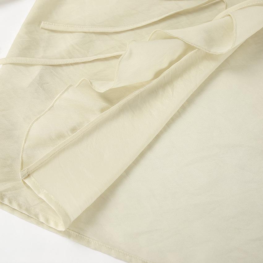 Женский весенне-летний дизайн с оборками, модный повседневный галстук, кардиган, топ, шорты, костюм