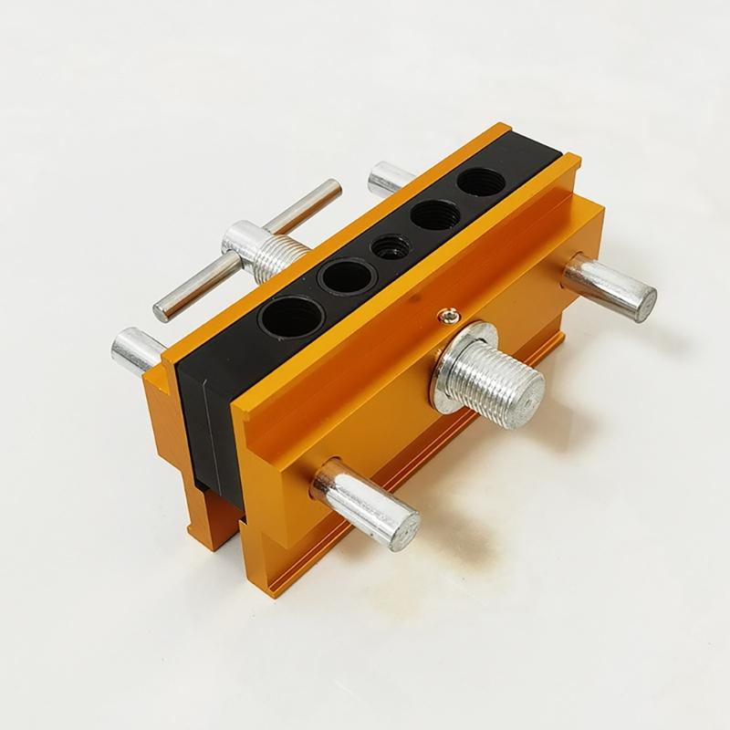 Самоцентрирующиеся наборы кондукторов для шкантов Регулируемая ширина Наборы кондукторов для шкантов для прямого соединения Отверстия 6 втулок 3 размера сверл