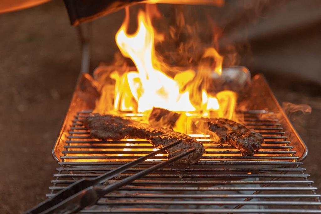 NANGGEAR Camp Heavy Lost Fire Grill сетка из нержавеющей стали (Nanko Gear) 33,5см 11344(W12)