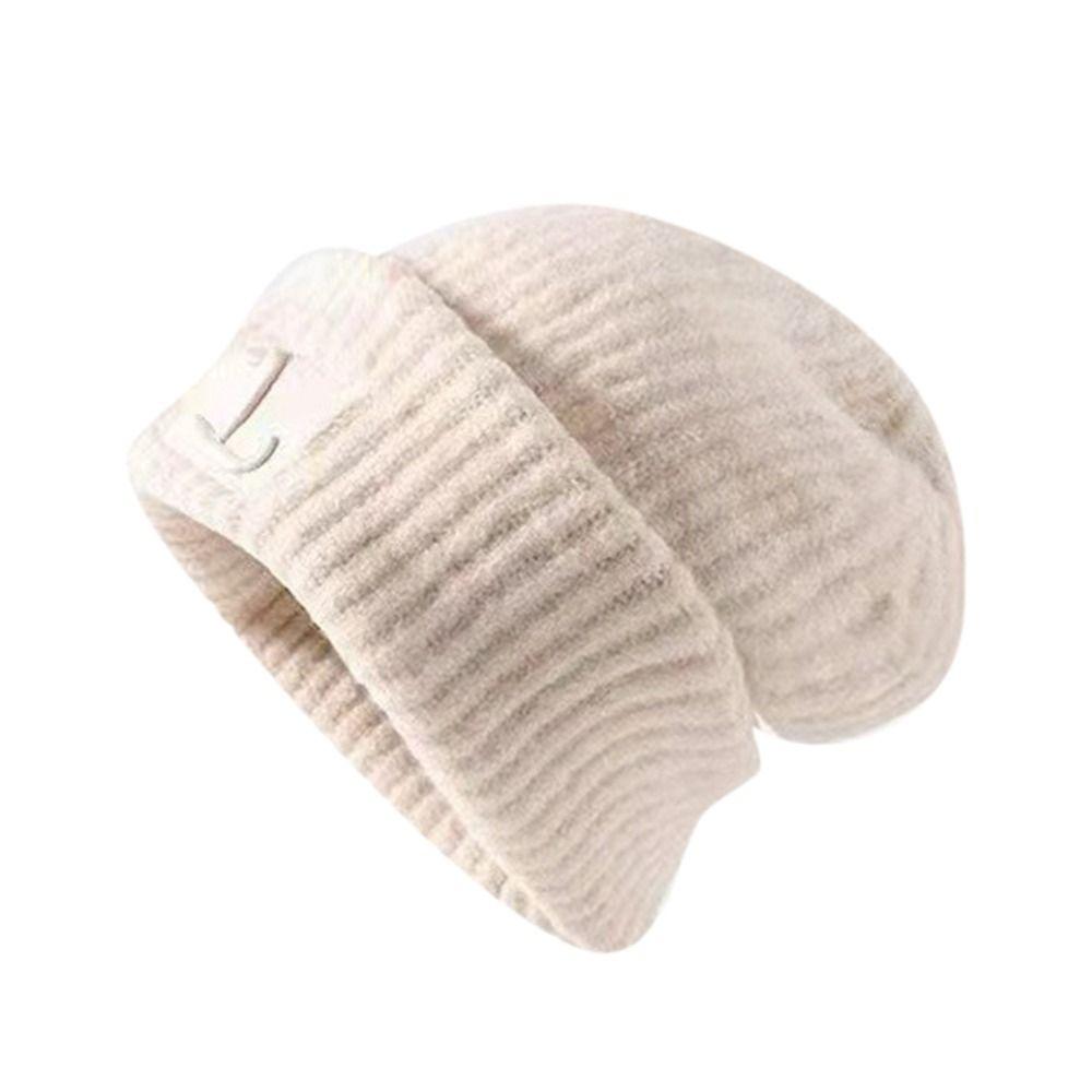 Вязаные шапки однотонные утепленные шапки женские модные вязаные шапки женские