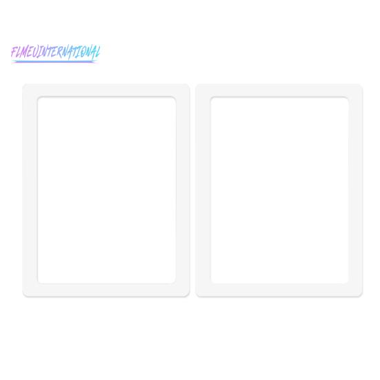 2 шт. Магнитная фоторамка-сильная гибкость, гибкая гладкая поверхность, магнитный держатель для фотографий, декор для холодильника, товары для дома