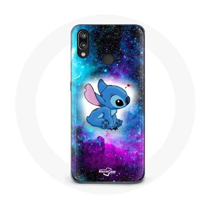 Чехол - Maniacase - P20 Lite - Stitch Ohana - Мягкий - Цветной