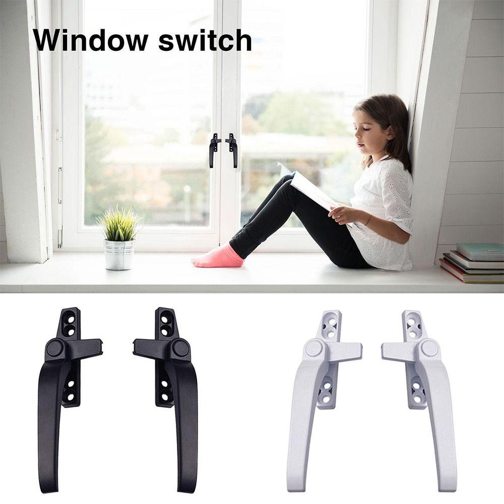 Furniture Zinc Alloy Catch Lock Casement Locking Handles Window Handle Locking Latch Window Switch