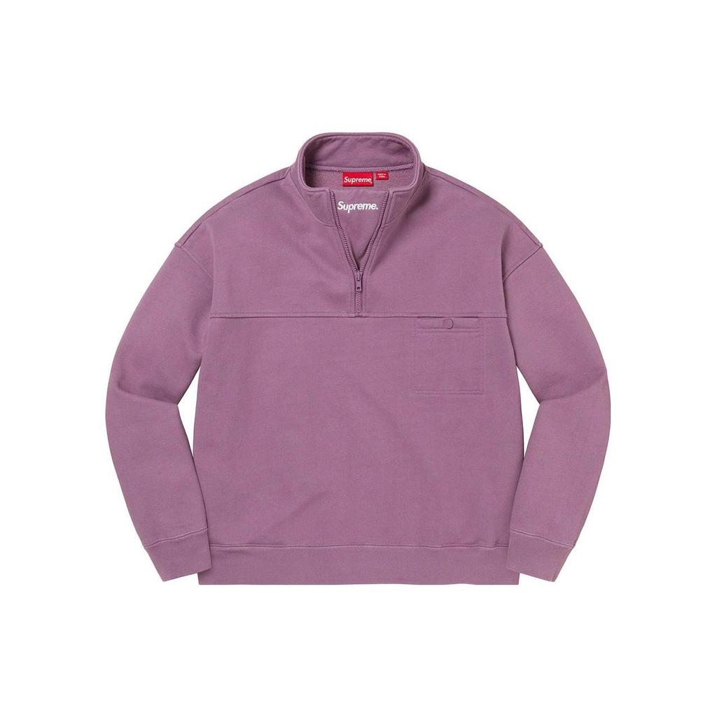 Supreme Washed Half Zip Pullover SUP-FW22-332