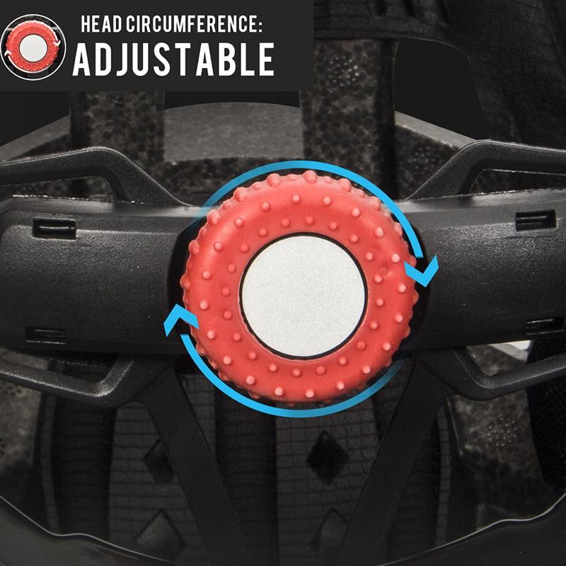 Queshark Cycling Helmet with Removable Thicken Brim MTB Road Bike Helmet Bicycle Motorcycle Riding Racing Safety Cap with Visor