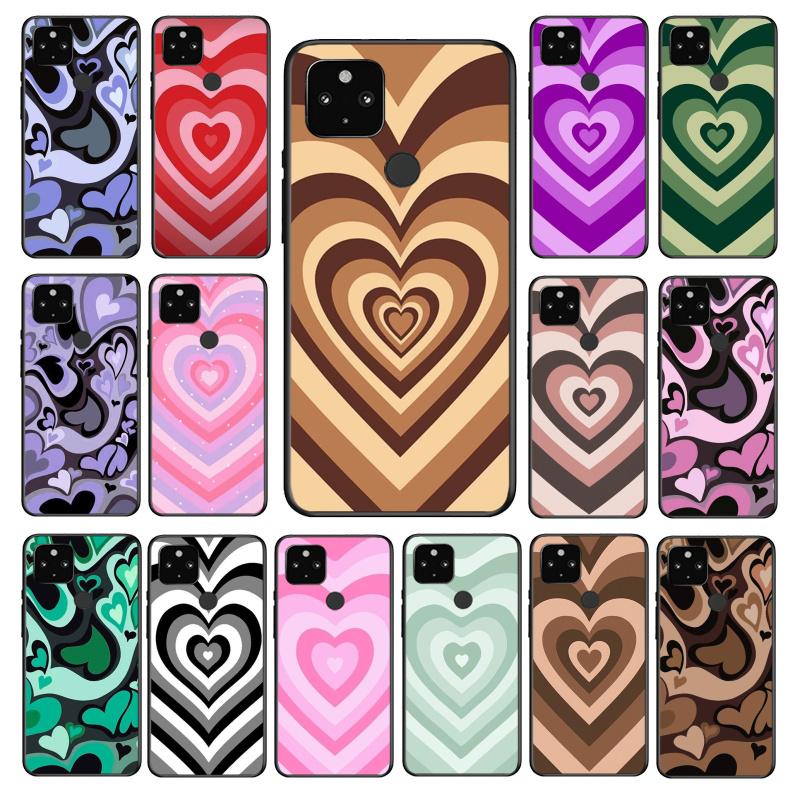 Модный чехол для телефона Latte Love Coffee Heart для Google Pixel 7 Pro 7 6A 6 Pro 5A 4A 3A Pixel 4 XL Pixel 5 6 4 3 XL 3A XL 2 XL