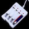 Usb Output Battery Charger 4 Slot Adapter For Aa / Aaa Battery Quick Charge