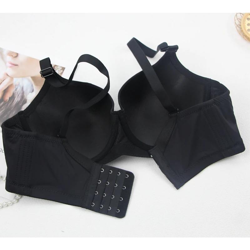 Бесшовное нижнее белье с регулируемой поддержкой верхней части, антипровисающий бюстгальтер, женский удобный однотонный тонкий бюстгальтер