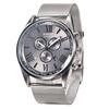 Premium Quality Mens Stainless Steel Military Watch With Elegant Date Functionality