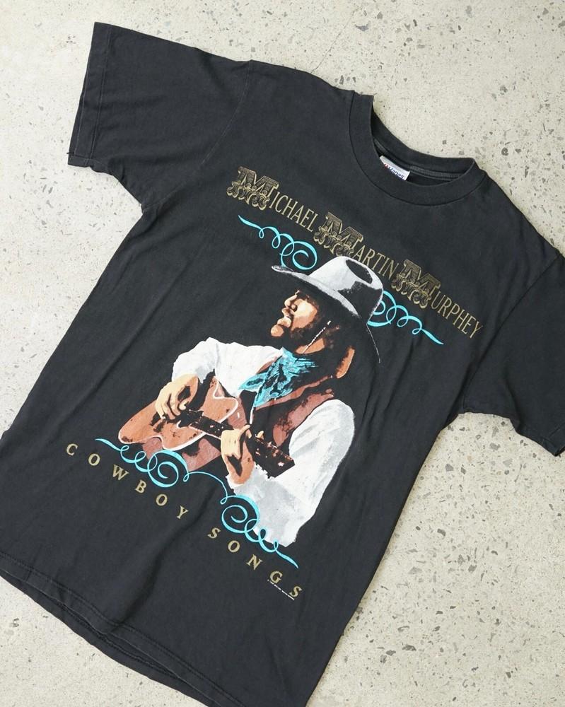 Vintage Michael Martin Murphey Country Music Cowboy Tshirt S to 5XL NZL016 Unisex T-Shirt