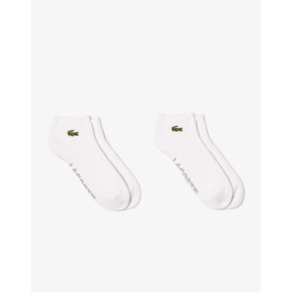 Lacoste Men S 2 Pack Ankle Length SportS SockS Ra2653 54n 800