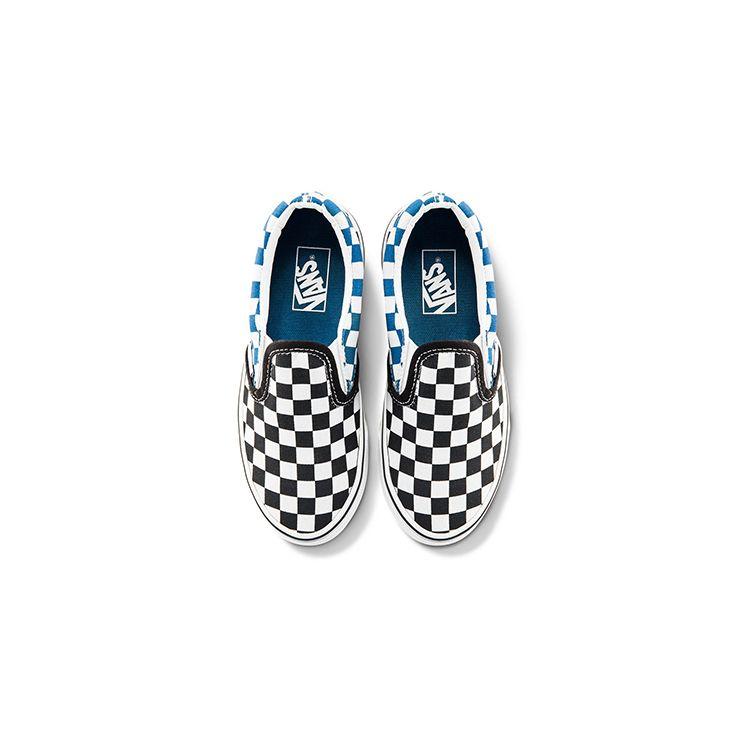 Vans Slip-On Canvas Low Top Kids Skate Shoes Three Color Checkerboard Kids Sneakers VN0A4BUT2JE