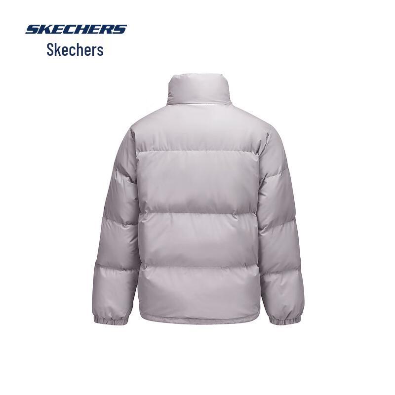 Skechers Унисекс Ветрозащитная Водоотталкивающая Пуховая Куртка L425U008
