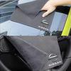 Автомобильное чистящее полотенце Ткань Коралловый флис Автомобильное полотенце для сушки Замшевая наклейка Для Rogue Pathfinder X-Trail GTR Note Qashqai Juke