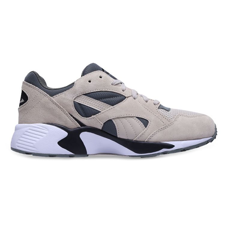 Puma Prevail Удобные Амортизирующие Нескользящие Износостойкие Дышащие Кроссовки с Низким Верхом Унисекс Кроссовки Серый Белый 363190-02