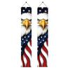 4th of July Patriotic Door Banners Outdoor Patriotic American Flag Hanging Porch Sign for Independence Day Memorial Day Decor