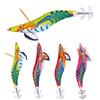 1PCS Boxed 10.5cm/12g Luminous Squid Jig Fishing Wood Shrimp Lure Squid Cuttlefish Jigs Lures Spinnerbait Fishing Baits