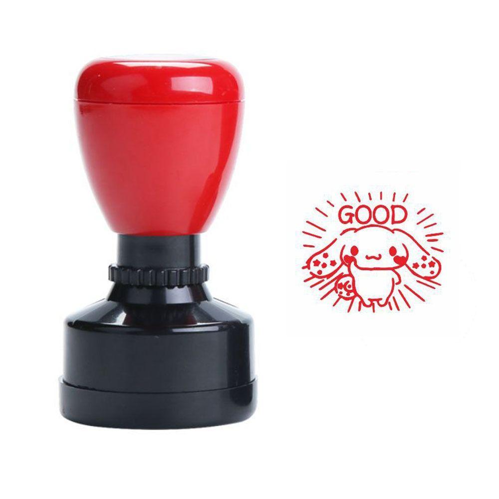 DIY Teacher Encourage Stamp Praises Emoticons Praise Stamps Portable Reward Seal