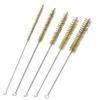 5-Piece Metal Brush Set for Brass Tube Wood Stoves, Polishing Brushes, Paint Removal, Cleaning, and Pipe/Tube Cylinder Bore Cleaning Tools