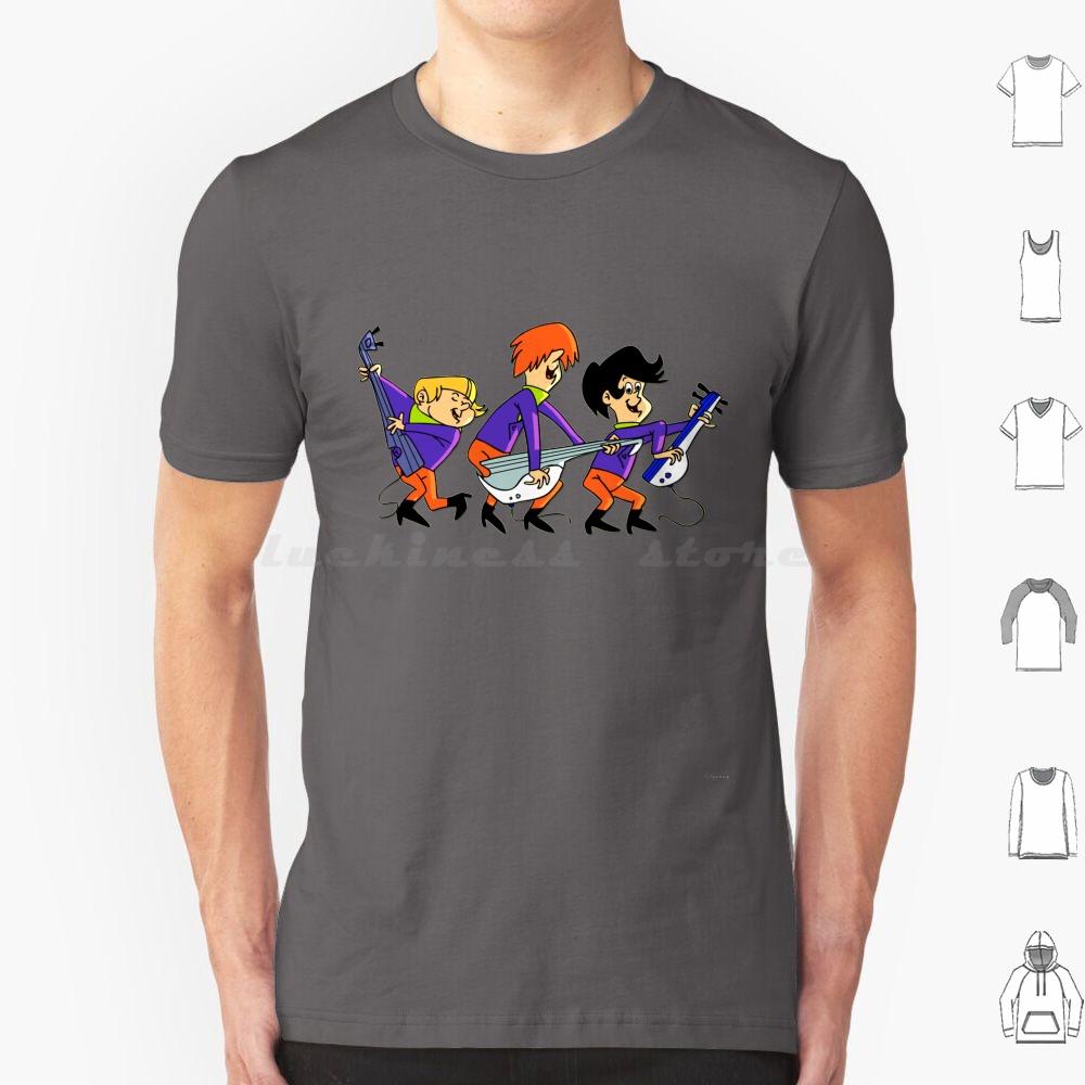 The Impossibles Musican Heros T Shirt Big Size 100 Cotton The Impossibles Fun Chases Humor Hero Villain Hb Guitars Cars