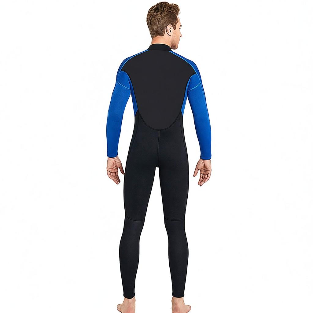 3mm Men Neoprene Wetsuit Full Body Diving Suit for Snorkeling Scuba Surfing