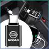 USB 3.0 на Type C Адаптер Мини-конвертер Зарядный кабель для телефона Зарядное устройство Для Nissan Nismo Tiida Sylphy Teana X Trail T30 T32 Almera Qashqai J10 J11 GTR