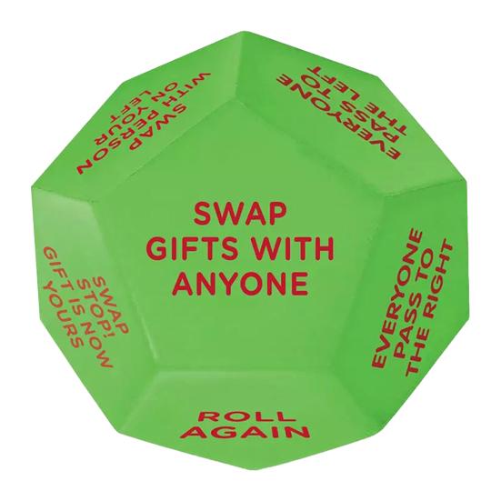 1/2Pcs Santa Swap Gift Exchange Dice Christmas Exchange Dice Game 12 Different