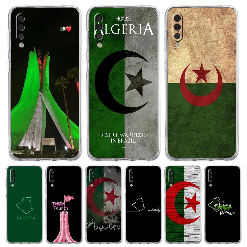 Phone Case For Samsung A16 A14 A12 A22 A32 5G A34 A42 A52 A54 A50 A70 A72 A30 A40 A20E A10S A20S A04S A06 Cover Algeria Passport