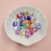 10mm 50Pcs Candy Color Heart Star Shape Acrylic AB Color Loose Beads for DIY Necklace Bracelet Pendant Jewelry Craft Accessories
