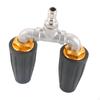 Pressure Washer Nozzle 1/4 Inch Quick Connector High 360°Rotating Sprayer Power