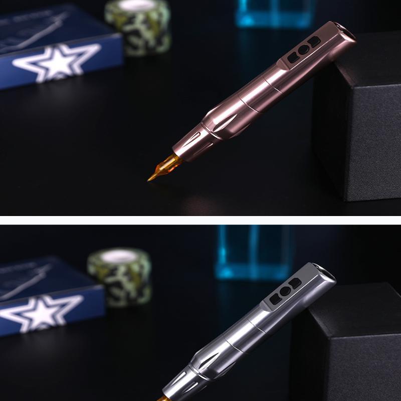 Wireless Tattoo Pen Rechargeable Comfort Grip Adjustable Speed Portable Tattoo Machine for Beginners & Professional Artists