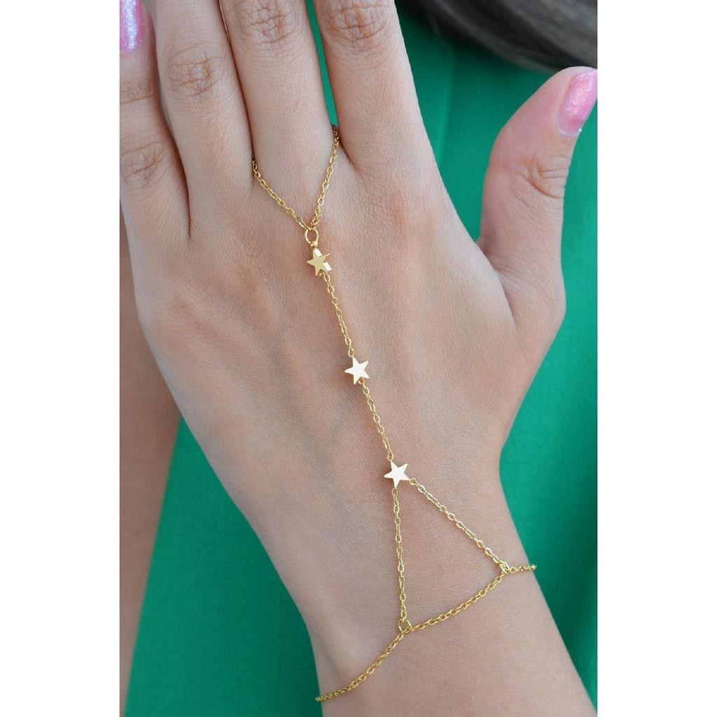 Мини Звезда Сталь Шахмаран Золотого Цвета