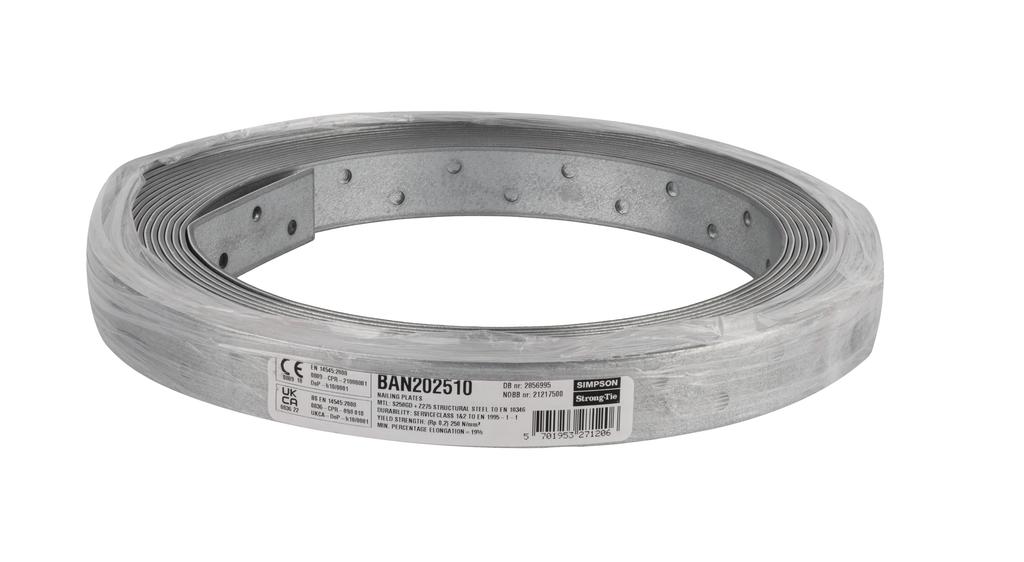 Perforated tape BAN202510 25x2mm x 10m (1)
