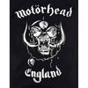 Motorhead Unisex Adult England Back Print T-Shirt