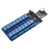 16-канальный модуль управления Ethernet-реле RJ45 LAN WAN WEB-сервер Ethernet-контроллер Плата для домашней автоматизации