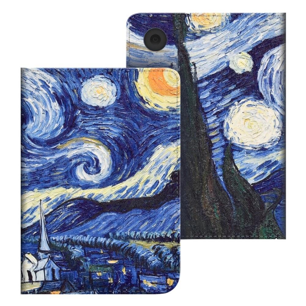 Stand Function Folio Stand Case Protective Cover for Kobo Clara Color/2E/BW Daily Reading