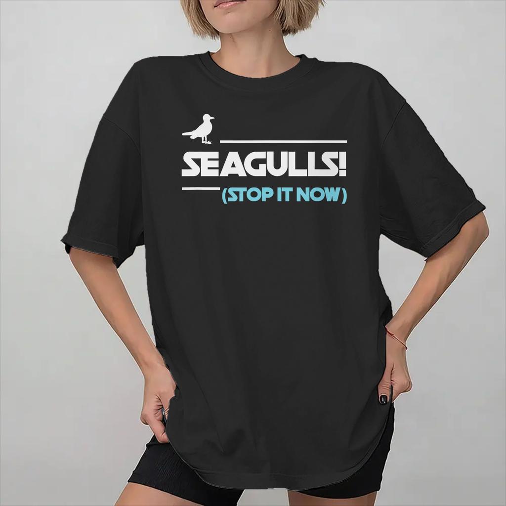 Unisex Unisex New Arrival Imma Steal Ur Fries Funny Cute Seagull Bird Animal Lovers T Shirt Tee Cotton Tshirts Clothing