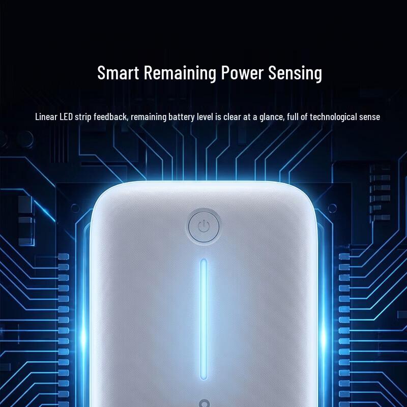 Lenovo Power Bank 10000 мАч с быстрой зарядкой 22,5 В и встроенным кабелем